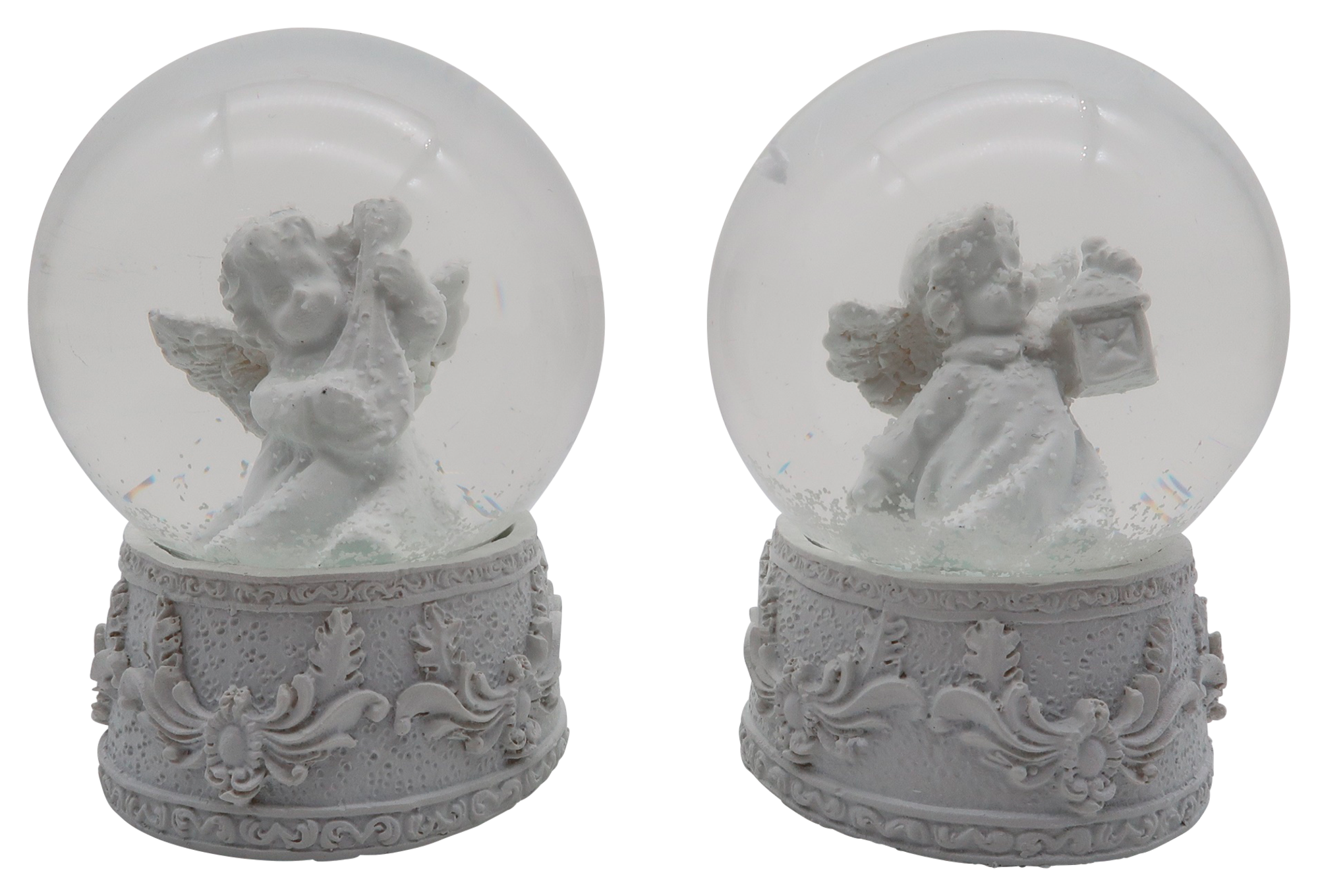 BOULE A EAU ANGE BLANC