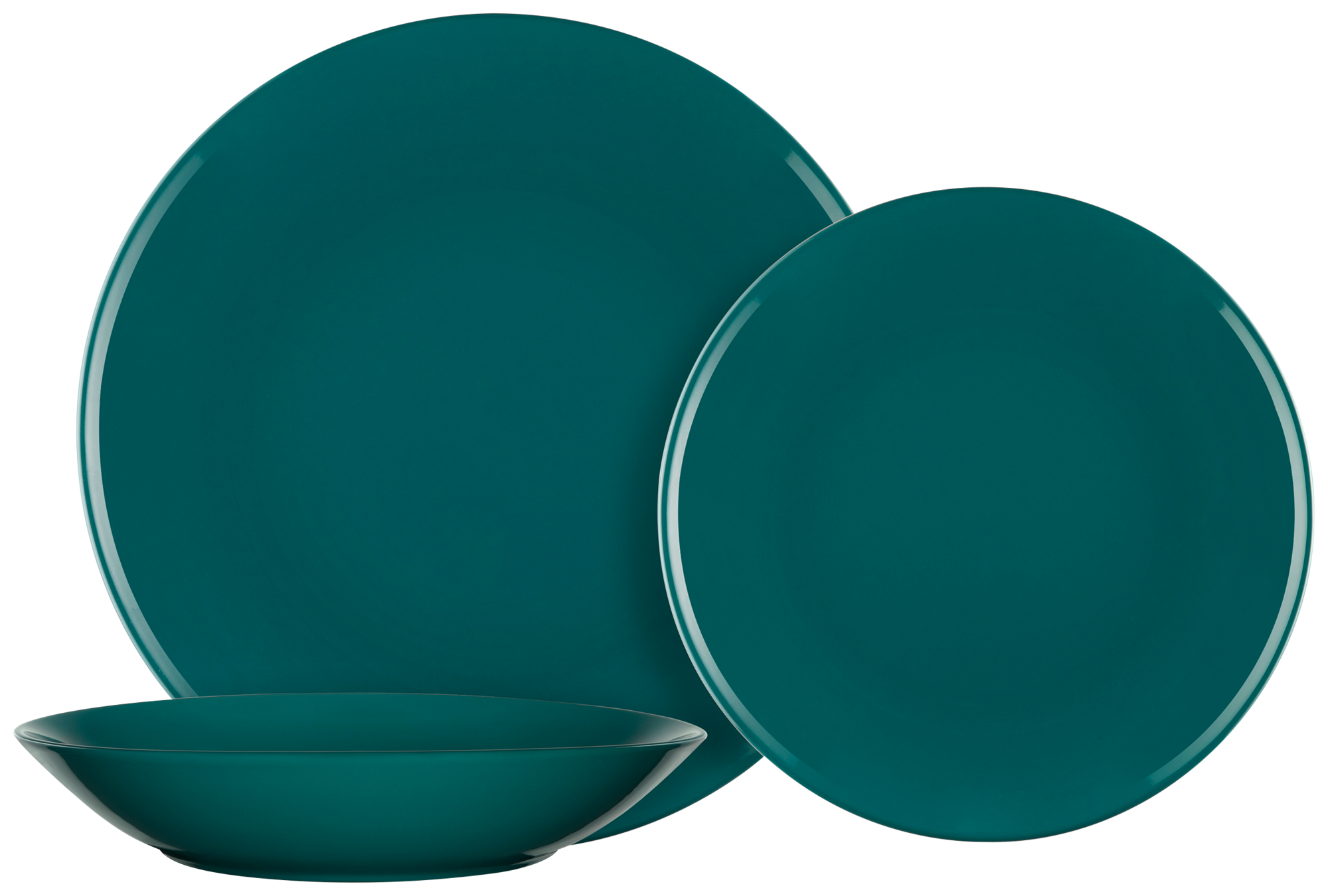  COFFRET 18 PIÈCES UNI BLEU