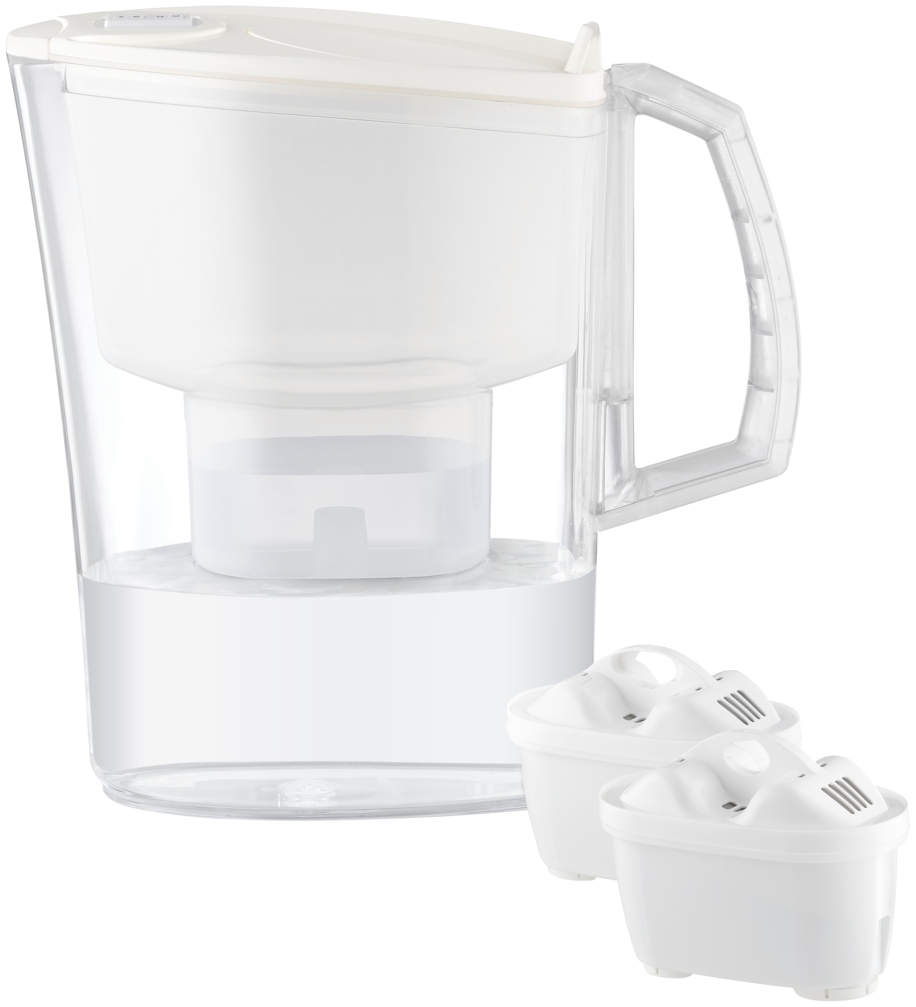 HOMESIDE CARAFE FILTRANTE 2,5L + 2 CARTOUCHES OVALES code EAN 3603313379282 