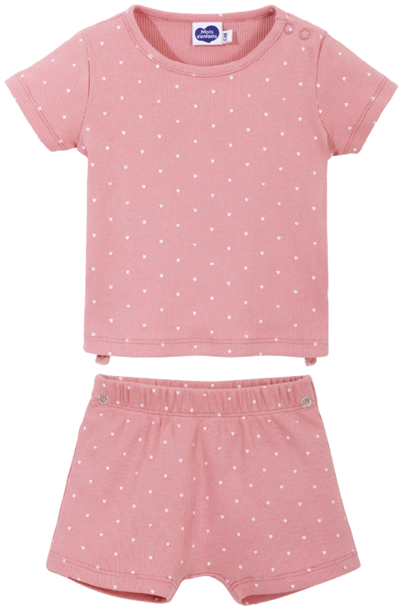 PYJAMA COURT JERSEY BIO BEBE