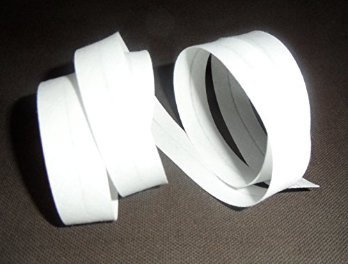 Biais Uni Blanc 20 Mm (X 2 Mètres)