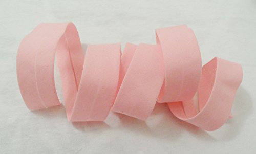 Biais Uni Rose 20 Mm (X 2 Mètres)