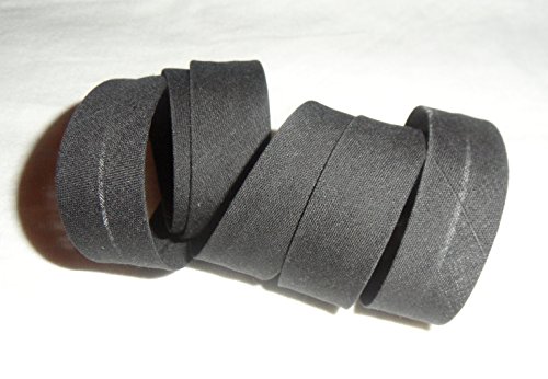 Biais Uni Noir 20 Mm (X 2 Mètres)