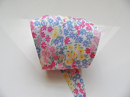 Biais Liberty Fleuri 20 Mm (X 2 Mètres)