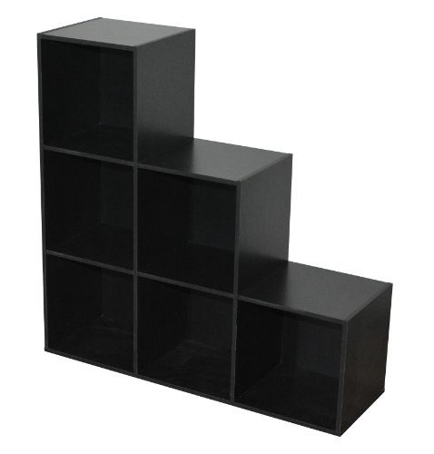 - 471369 - compo - etagère de 6 casiers - noir - 95 x 31.4 x 8.5 cm 3605094713699 Alsapan - 471369 - compo - etagère de 6 casiers - noir - 95 x 31.4 x 8.5 cm 3605094713699 Alsapan