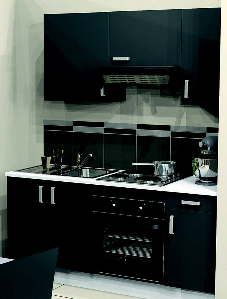 CUISINE ÉQUIPÉE (1) “GRAPHITE”