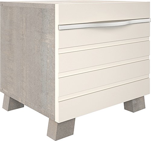 Destock Meubles Chevet chêne lin 1 tiroir - MARINA 3605094914874 (3605094914874)