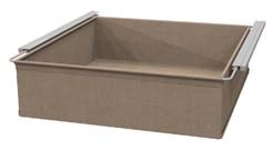 PANIER COULISSANT EN TISSU INTISSÉ 3605095265463 