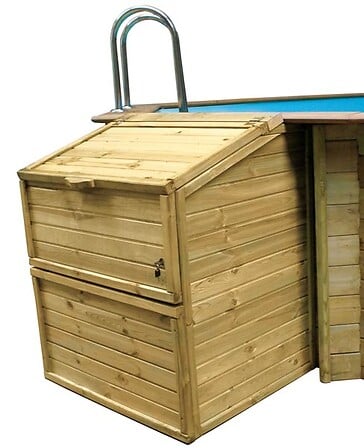 SUNBAY SUNBAY Coffre filtration piscine en pin sylvestre - 120x100cm code EAN 3605217872470 