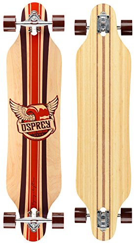 Phoenix twin tip skateboard rouge