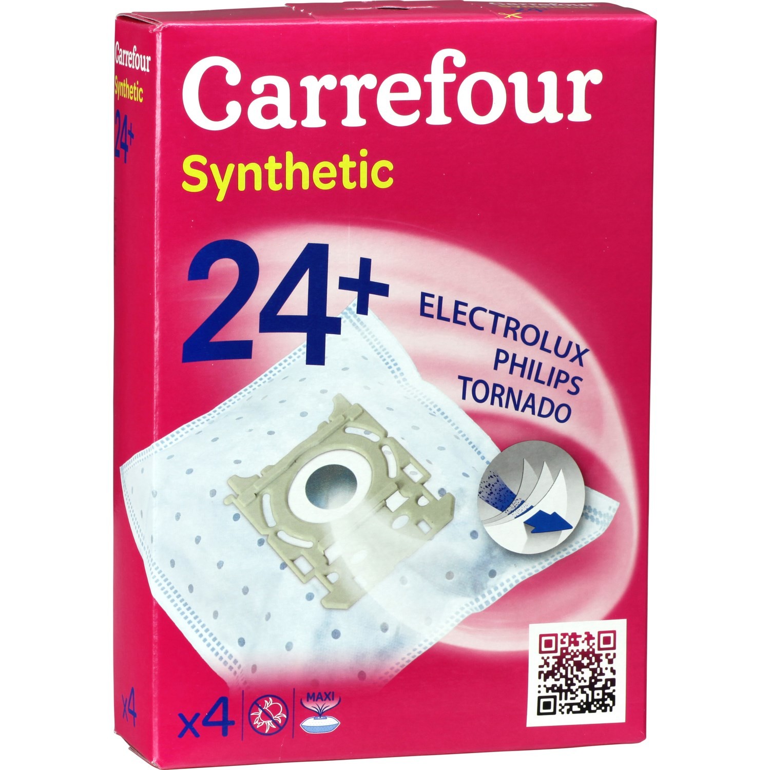 Sacs aspirateurs Electrolux Philips Tornado 24+...