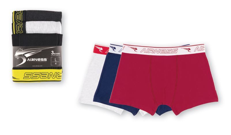 LOT DE 3 BOXERS
