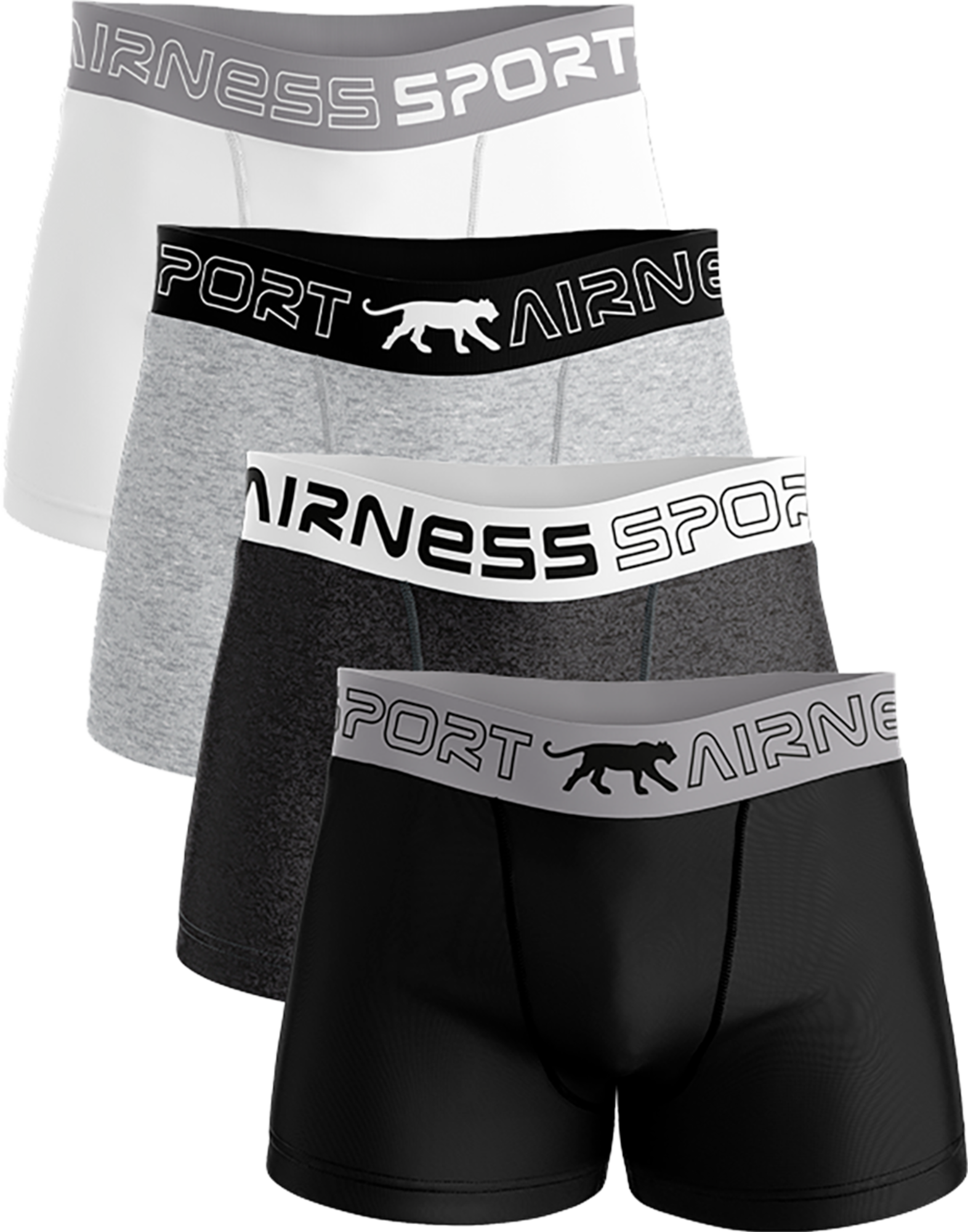 LOT DE 4 BOXERS HOMME