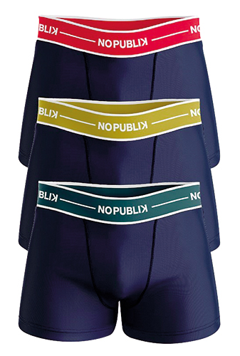 NO PUBLIK BOXER SHORTY X3 code EAN 3606911244235 