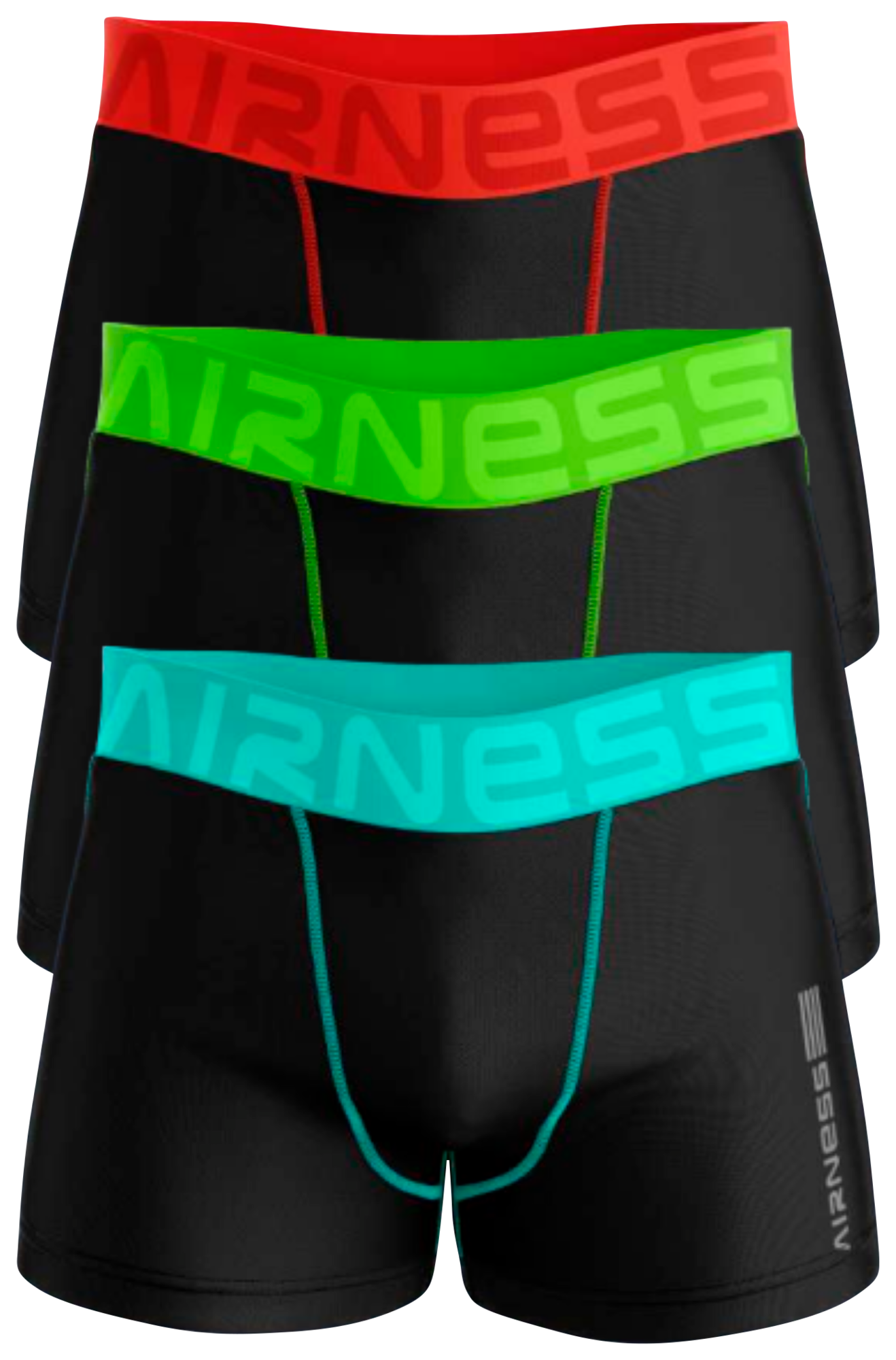 AIRNESS LOT DE 3 BOXERS HOMME
 code EAN 3606911248530 