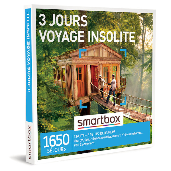 Coffret cadeau "3 jours voyage insolite" 3608117729066 (3608117729066)