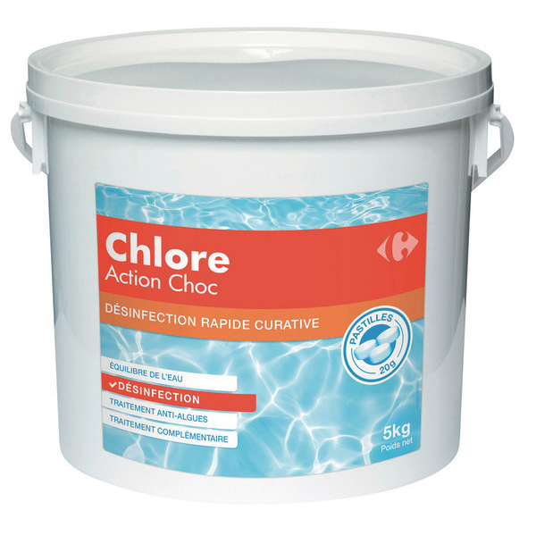 Chlore action Choc 5 kg