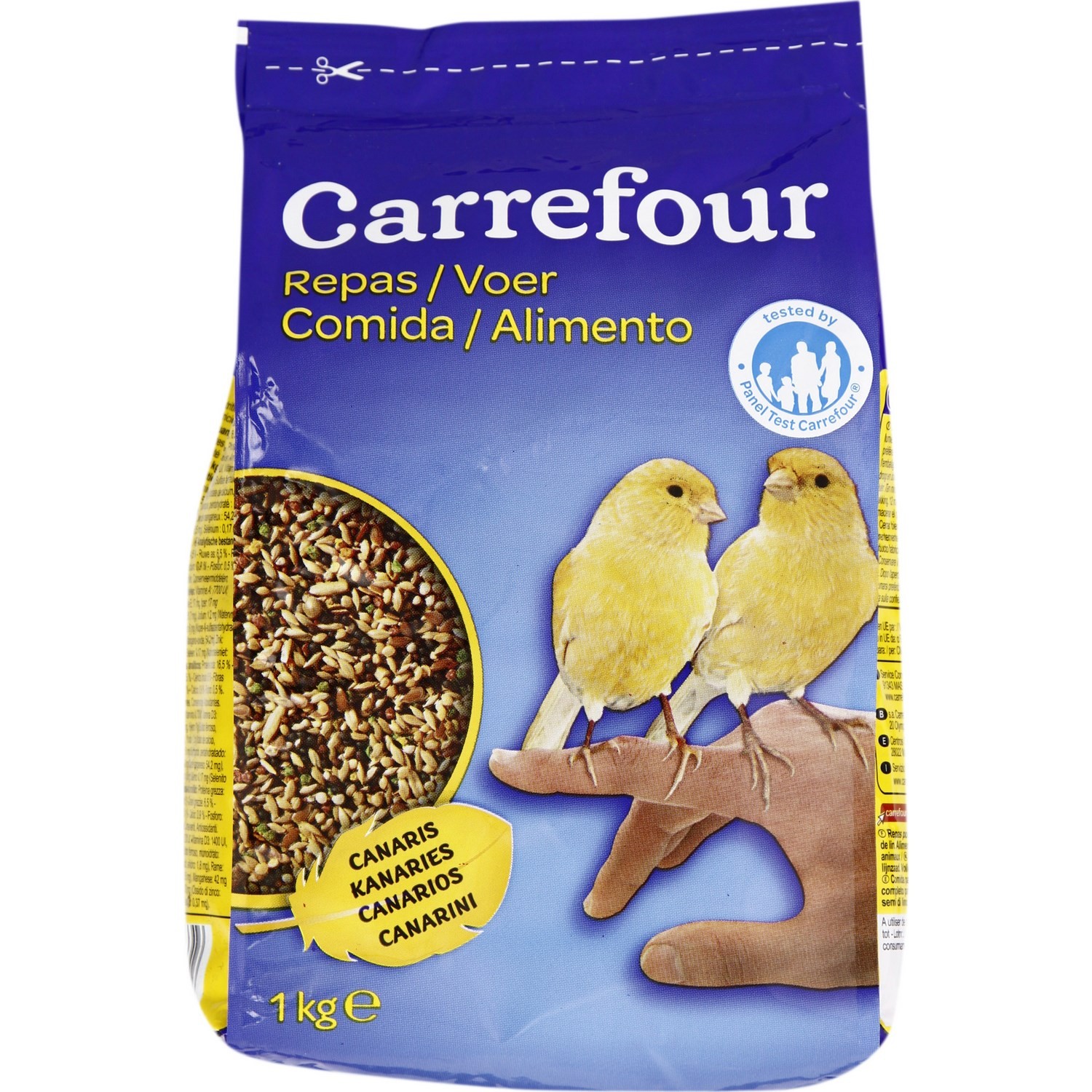 Repas pour canaries  CARREFOUR