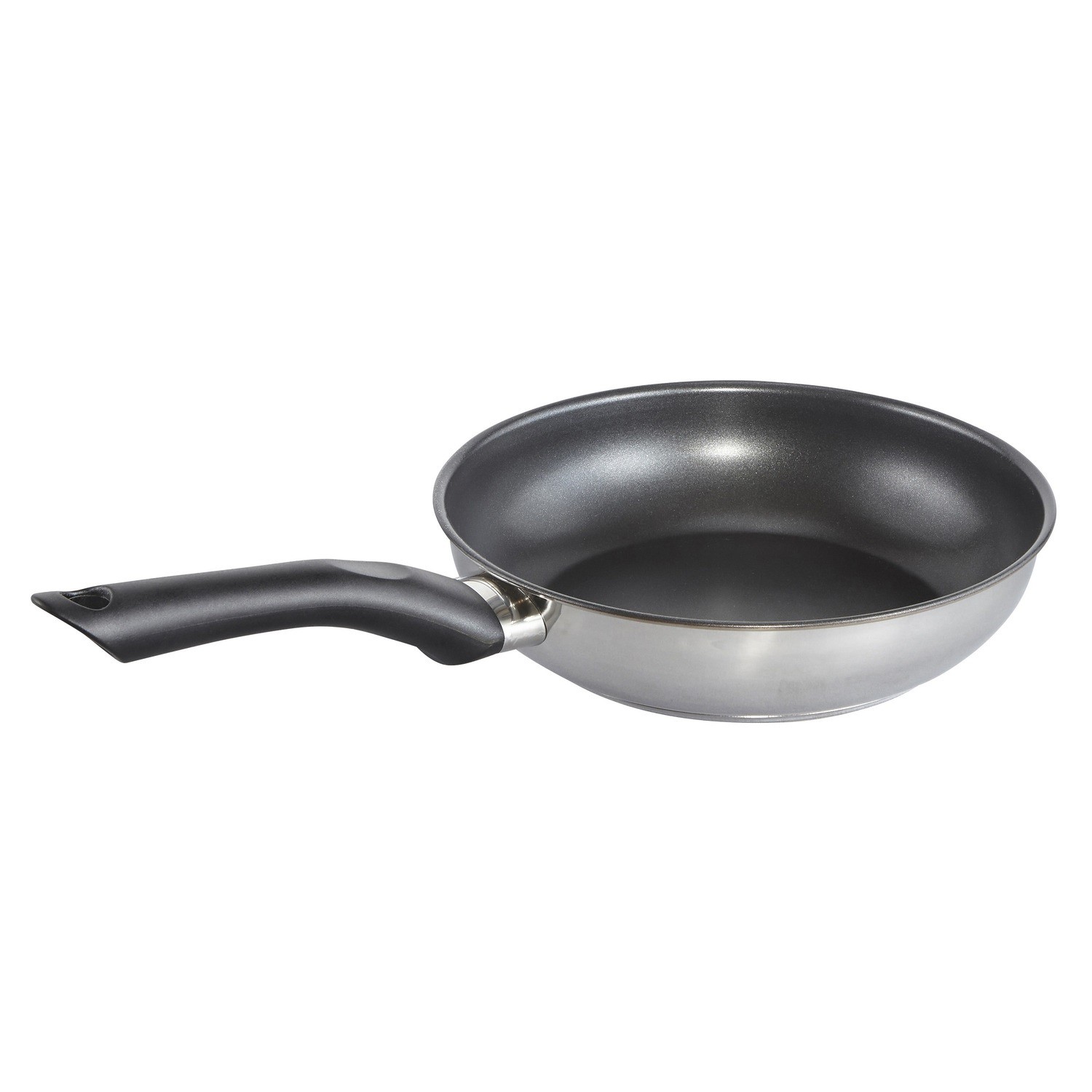 Poele 20 cm inox 2 etoiles CARREFOUR HOME