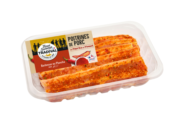 POITRINE DE PORC AU PAPRIKA ET PIMENT
