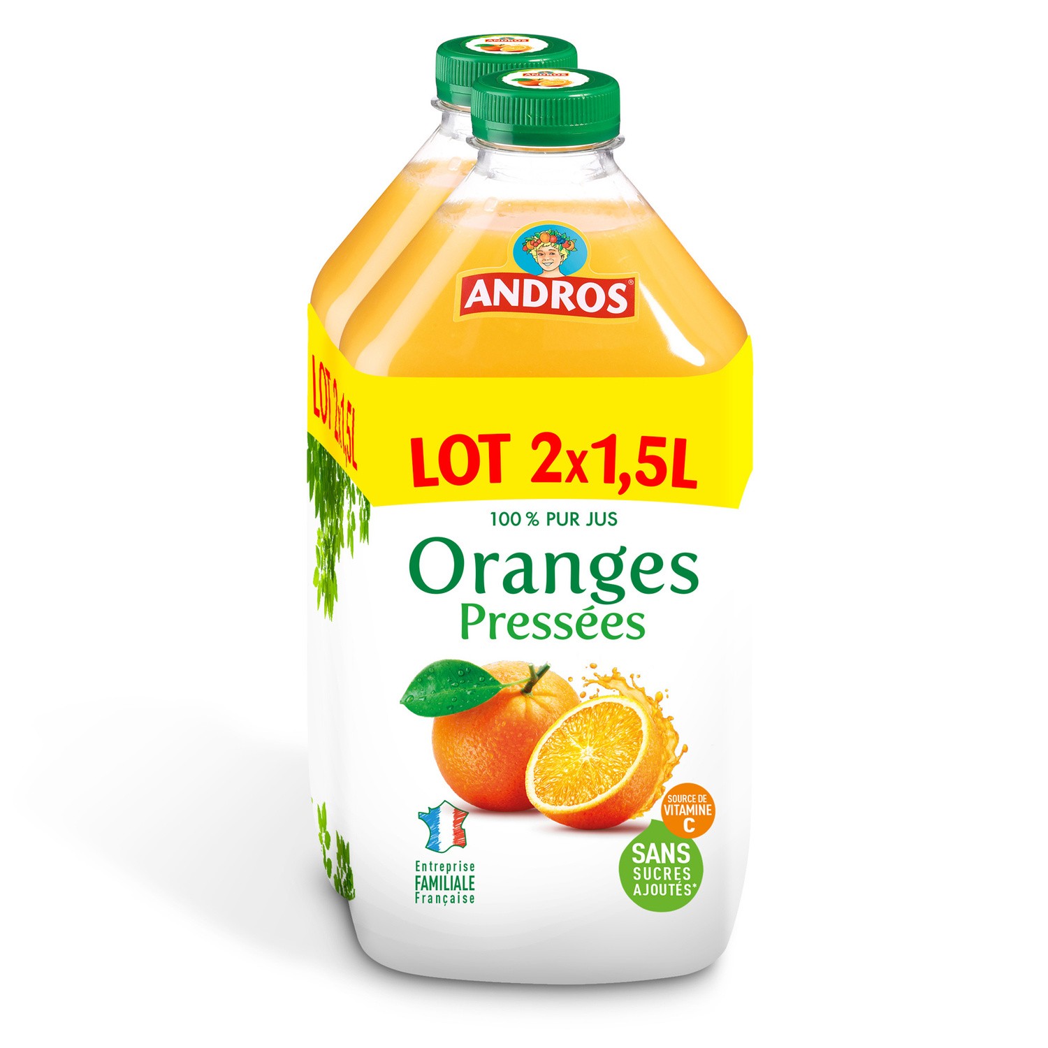 Jus d'orange 100% pur jus