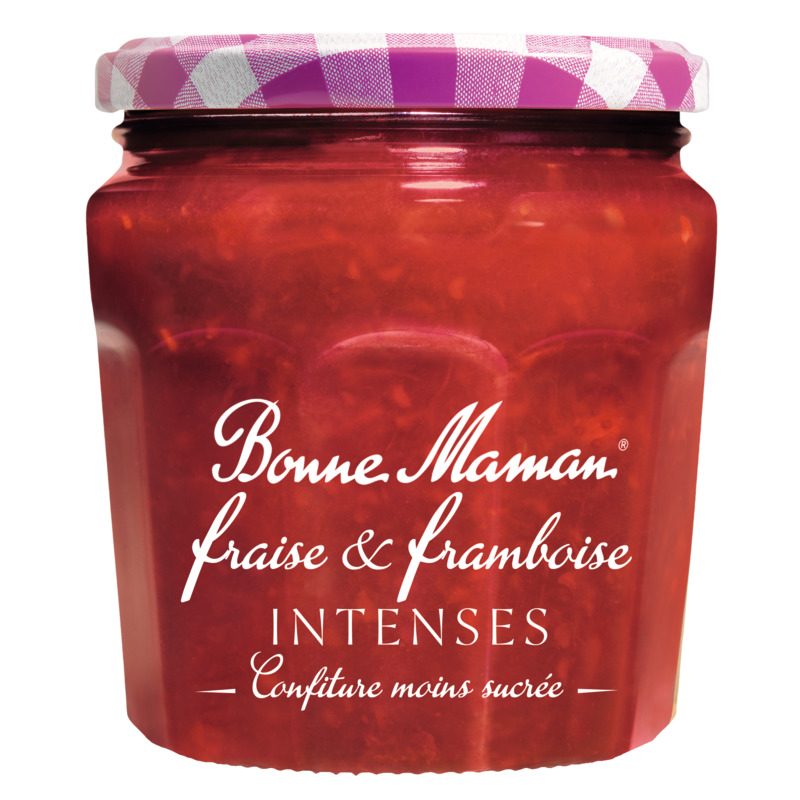 CONFITURE INTENSE FRAISE&FRAMBOISE bonne maman