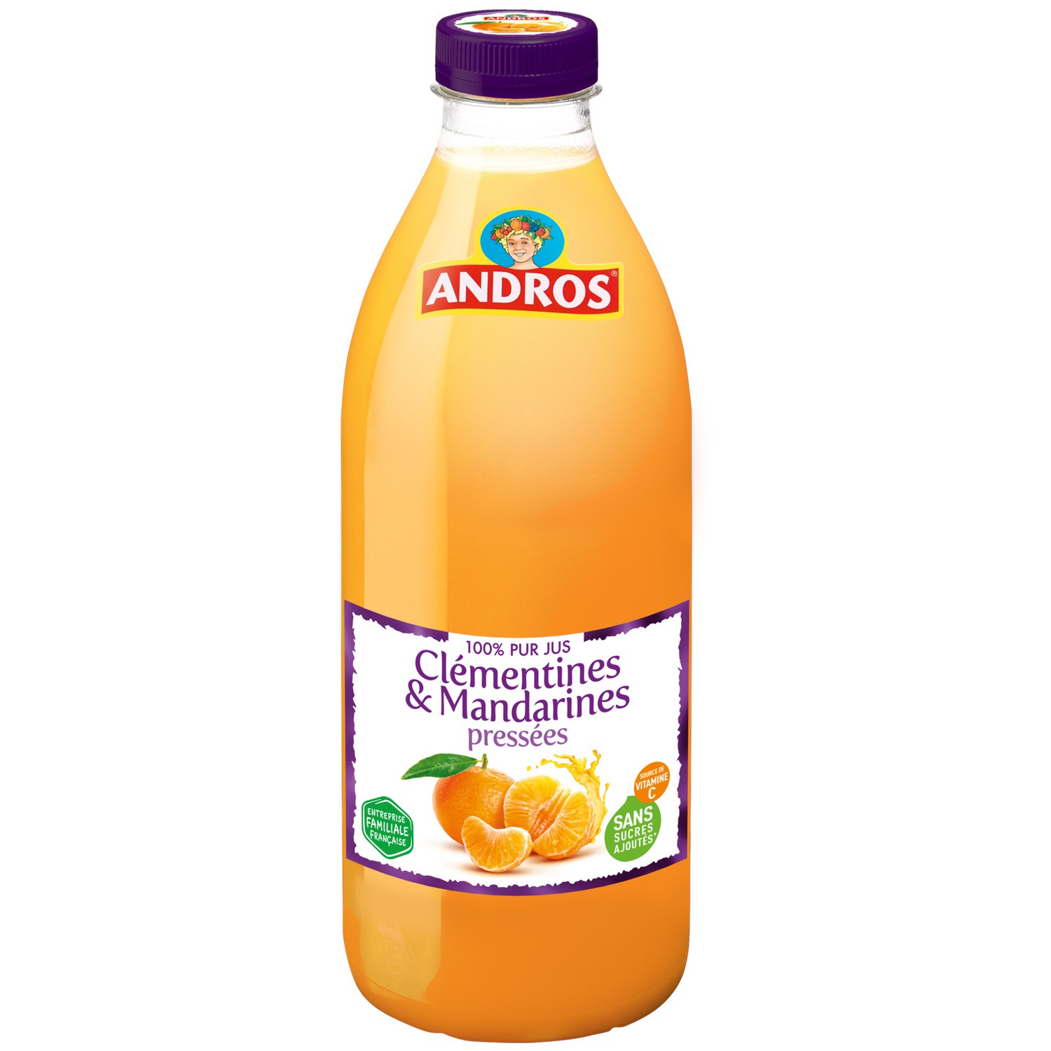Jus de fruit clémentine mandarine sans sucres a...