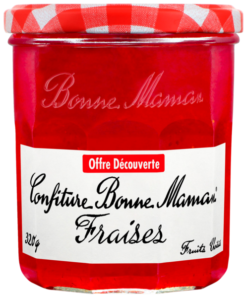 BONNE MAMAN Confiture "Offre découverte" code EAN 3608580112334 
