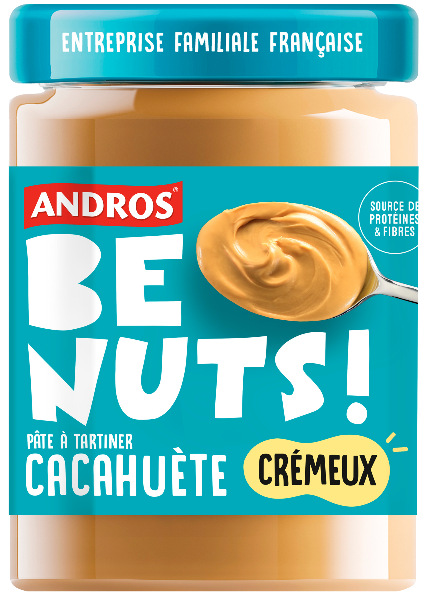 ANDROS PÂTE À TARTINER BE NUTS ! code EAN 3608580124078 