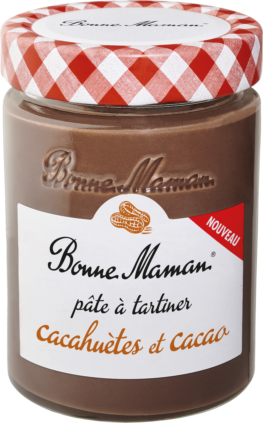  PATE A TARTINER CACAHUETES ET CACAO BONNE MAMAN code EAN 3608580142966 
