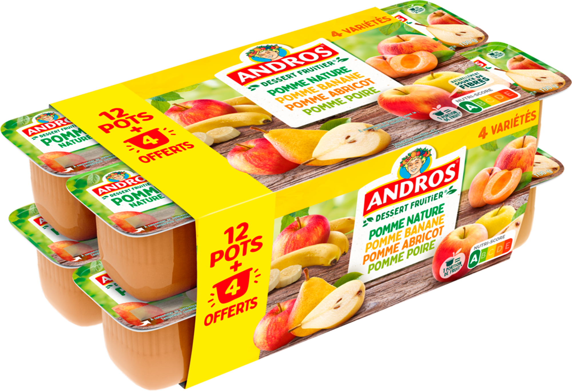 Dessert fruitier Fruits jaunes 