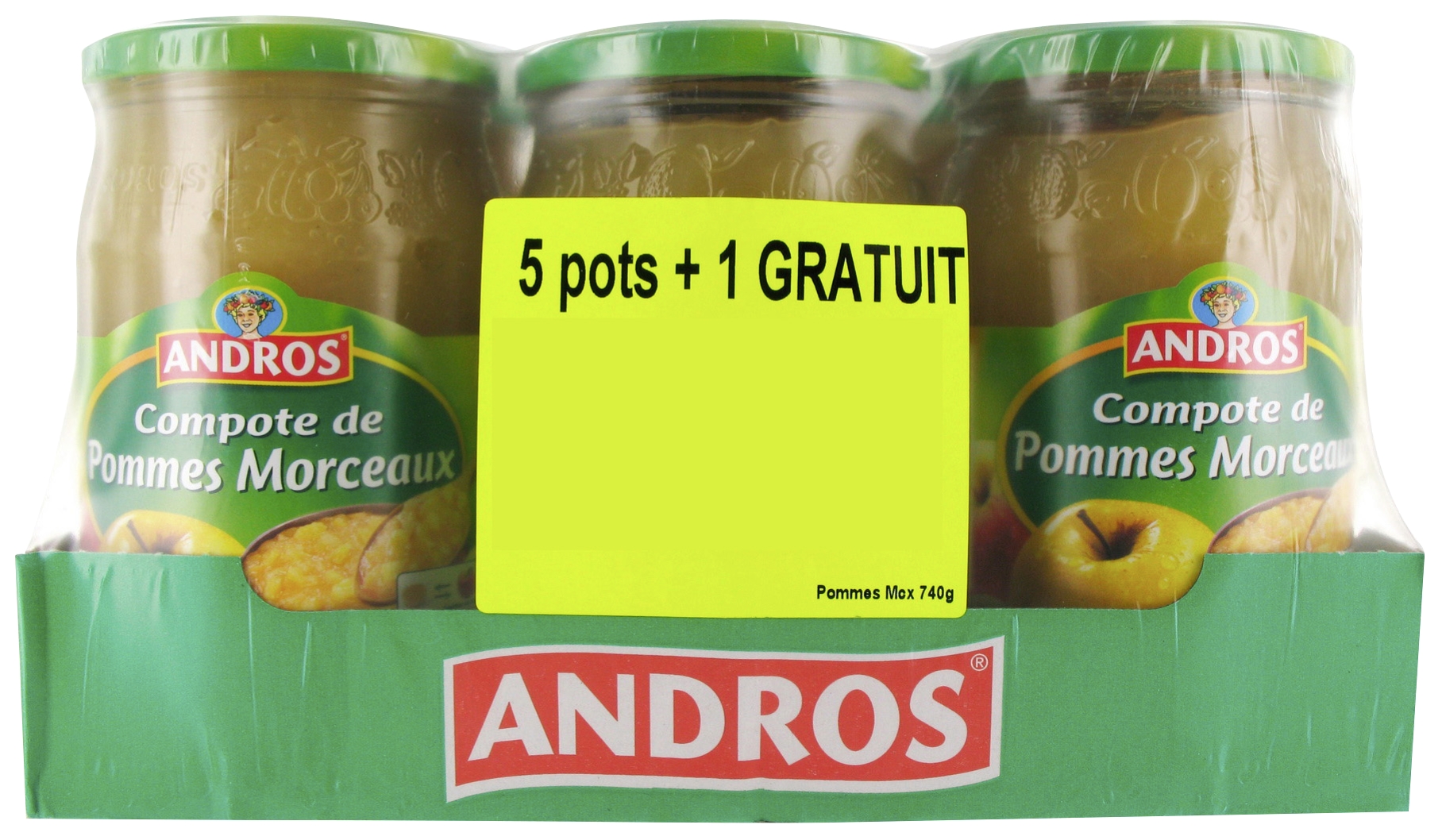 3608580734277 Andros Compote de pommes morceaux