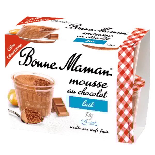  Mousse Au Chocolat Bonne Maman code EAN 3608580791027 