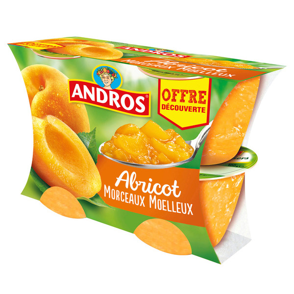 Délice de fruits en morceaux 