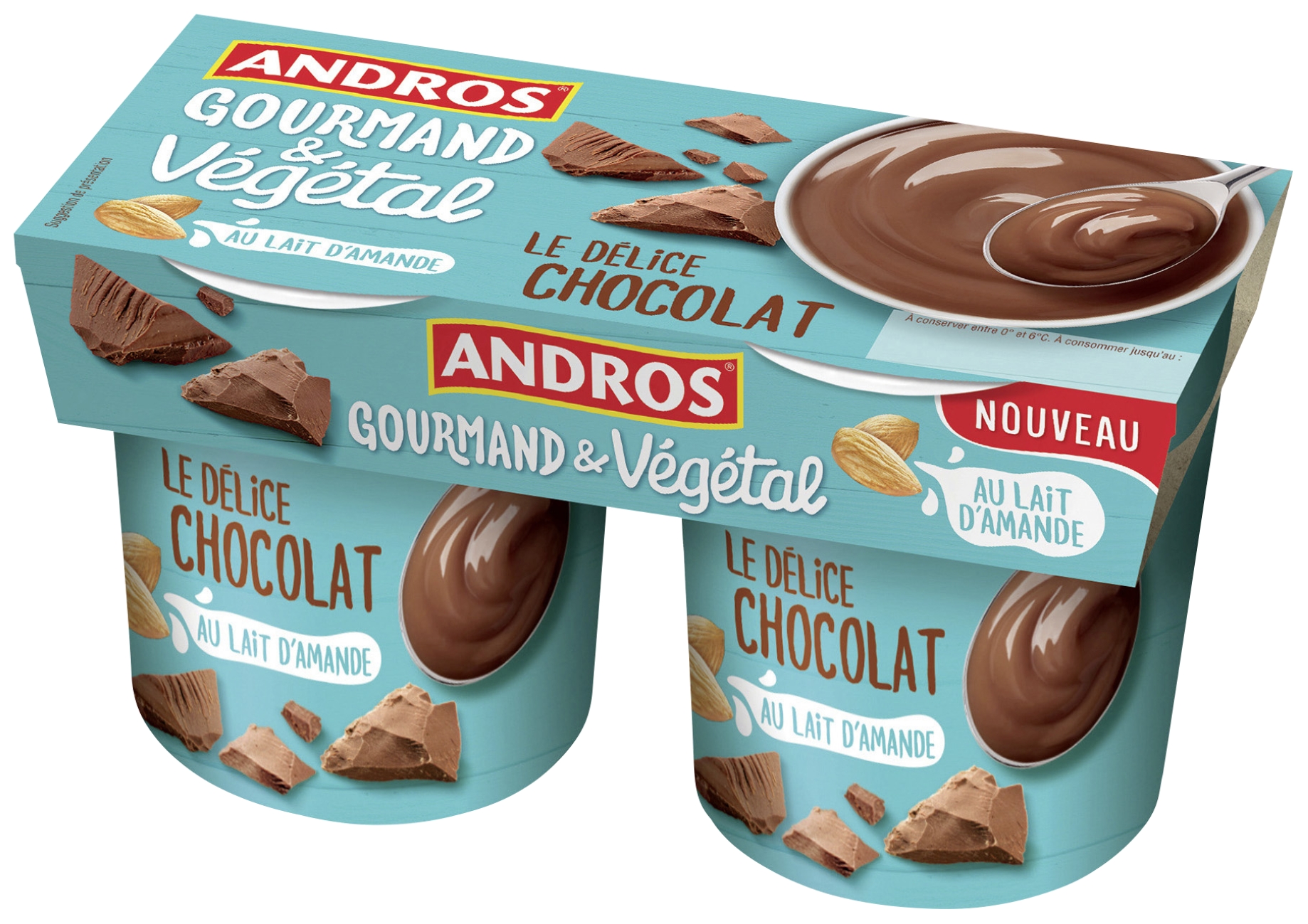 Délice Végétal chocolat Andros