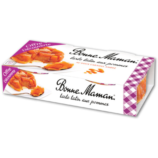 DESSERT TARTE TATIN AUX POMMES  
BONNE MAMAN