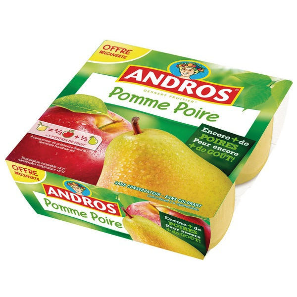 andros DESSERT FRUITIER ANDROS code EAN 3608580905363 