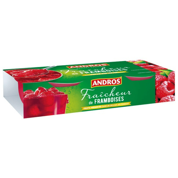 DESSERTS FRUITIERS FRAÎCHEUR ANDROS