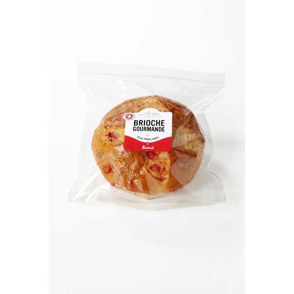 BRIOCHE GOURMANDE AUX PRALINES
