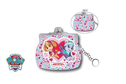 Porte monnaie fille pat patrouille Stella et Ev...