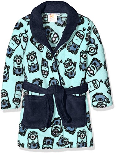Minions, robe de chambre garçon, bleu-bleu, 8 ans