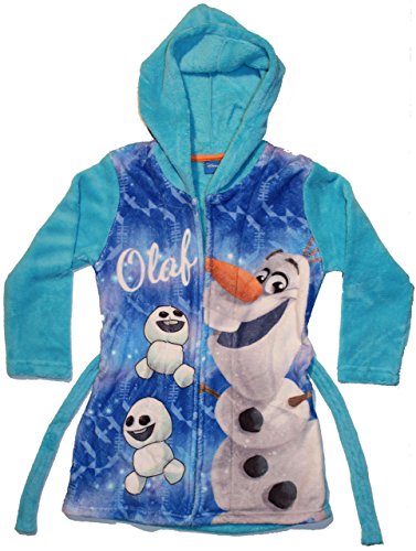 Frozen olaf, robe de chambre fille, bleu-bleu (...