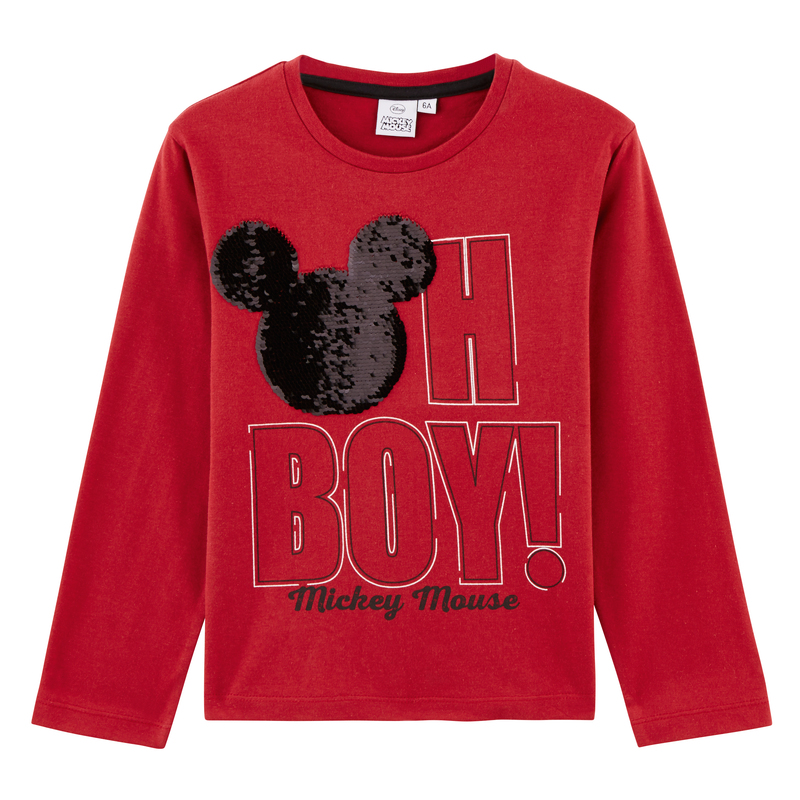 TEE-SHIRT GARÇON MANCHES LONGUES À SEQUINS RÉVE...