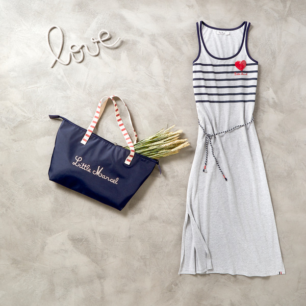 ROBE IMPRIMÉE CEINTURÉE FEMME 
