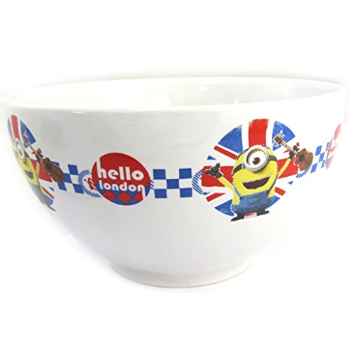 MINIONS Minions [M2652] - Bol céramique 'Minions' blanc - union jack (13. 5x3. 5 cm) code EAN 3609521326520 