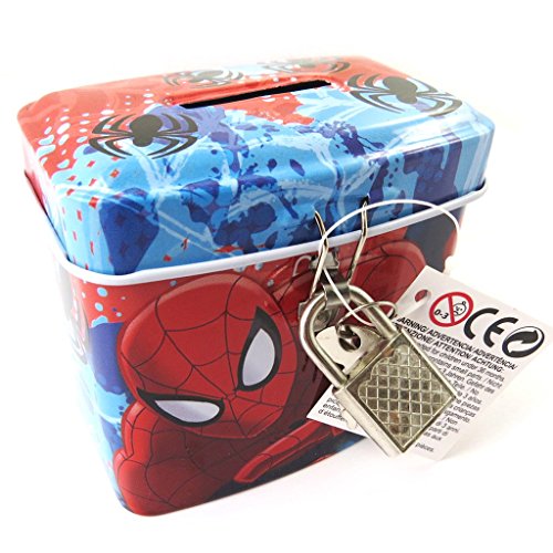 [n5537] - tirelire cadenas métal 