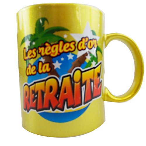Mug Règles d'Or Retraite