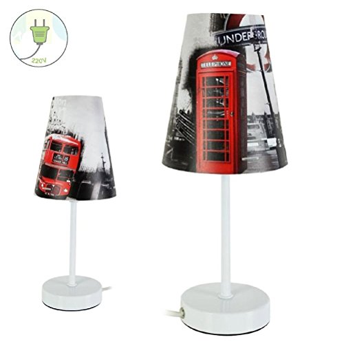 Lampe vues Londres Hauteur 32 CM