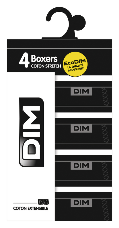 LOT DE 4 BOXERS DIM