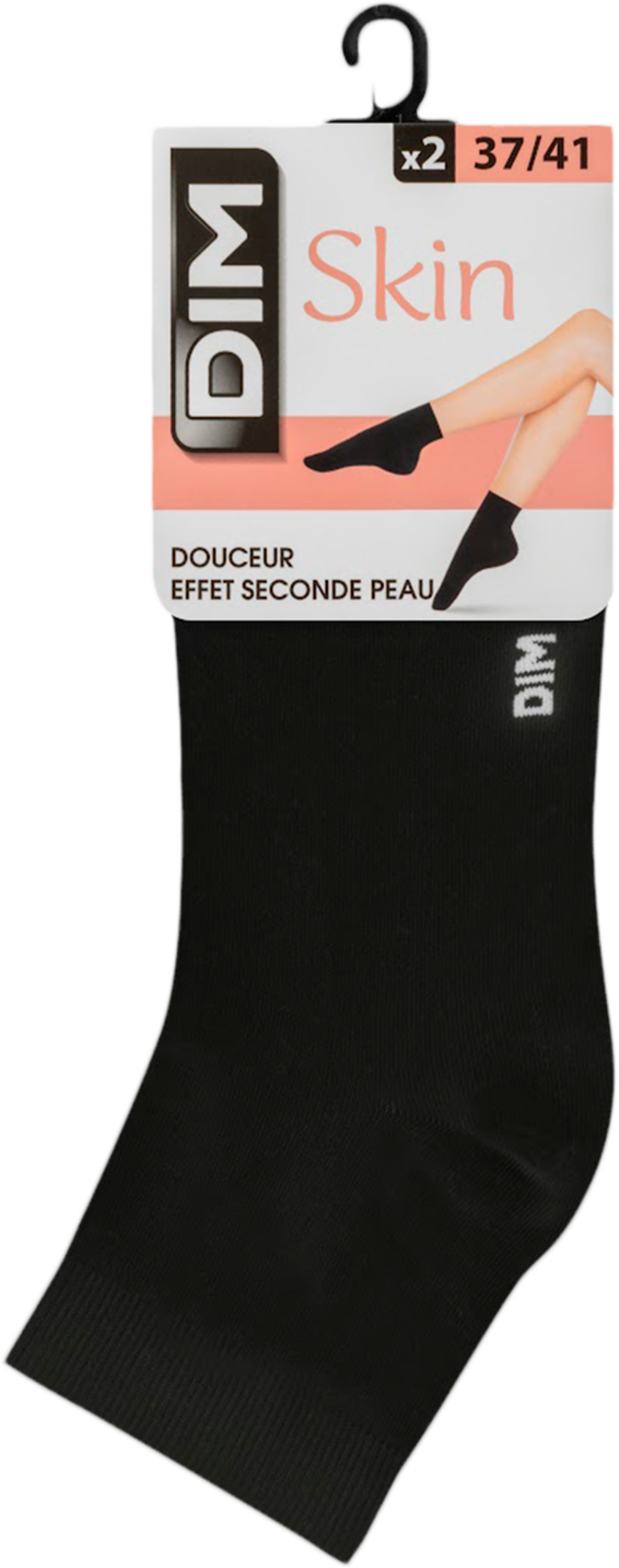 LOT DE 2 PAIRES DE SOCQUETTES FEMME 